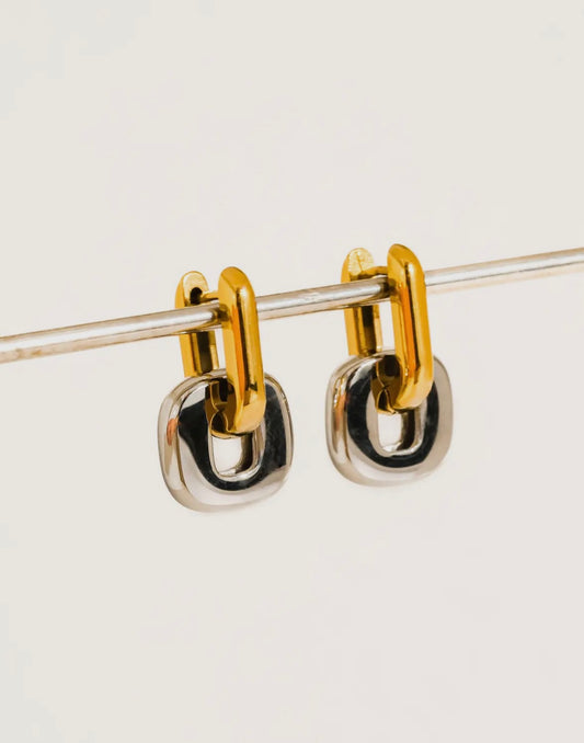 Chain link Drop Earrings