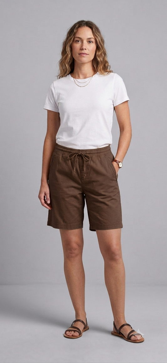 PACT Brown Shorts