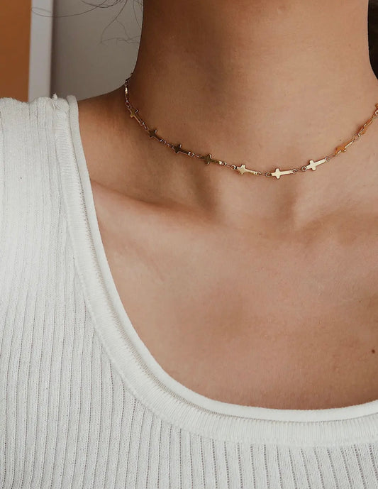 Cross Choker