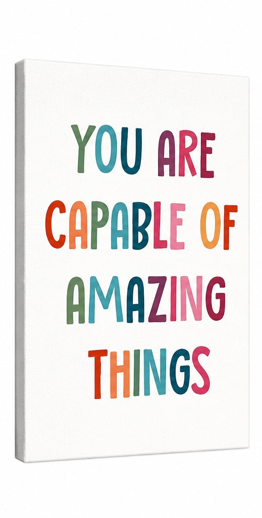 Motivational Canvas Wall Art