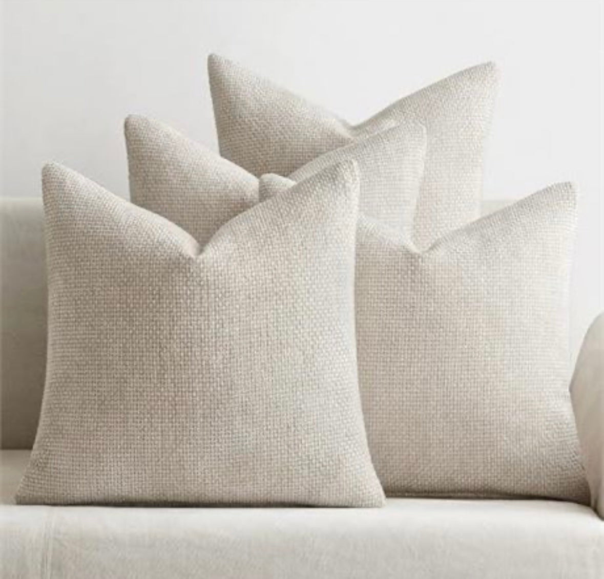 The Perfect Beige Pillow Set of 2