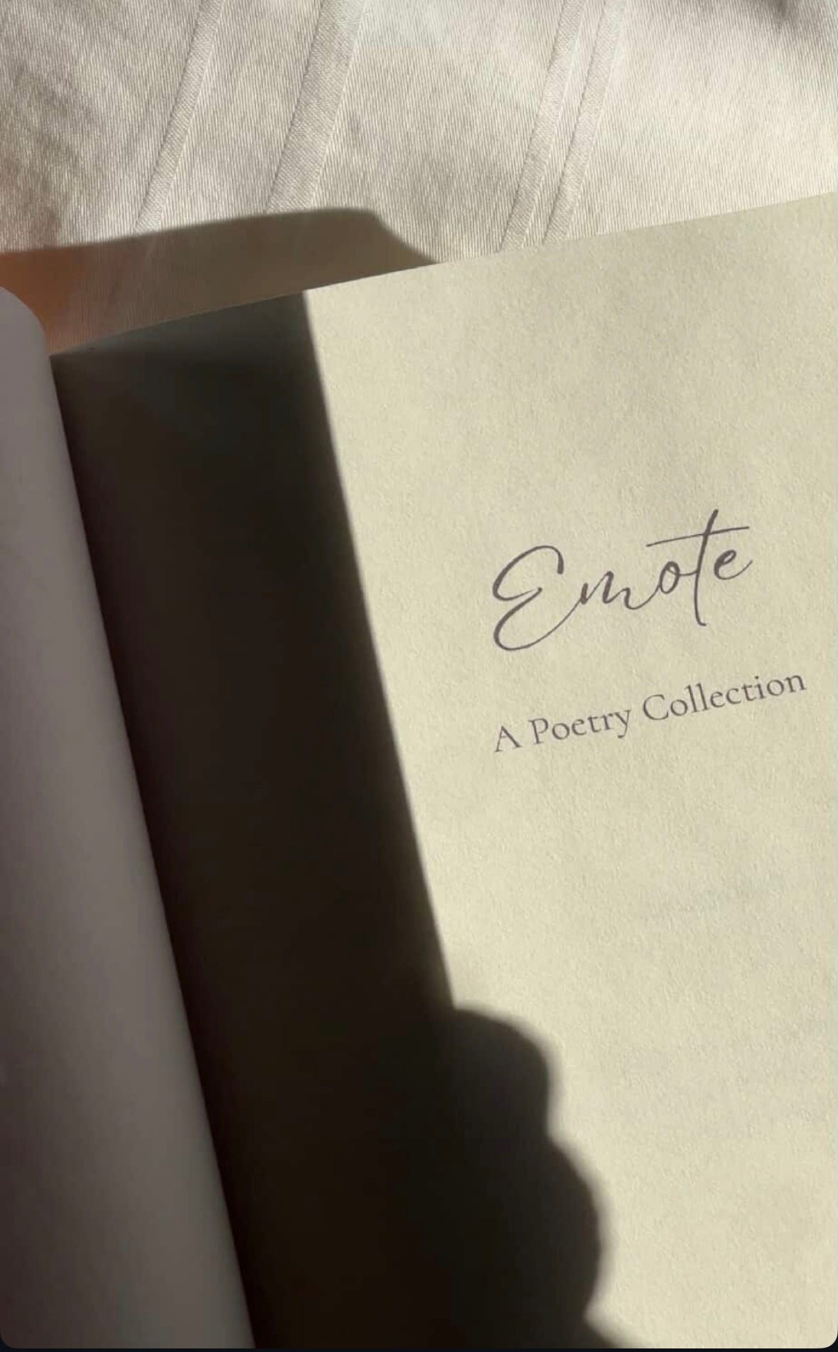 Emote (a poetry collection)