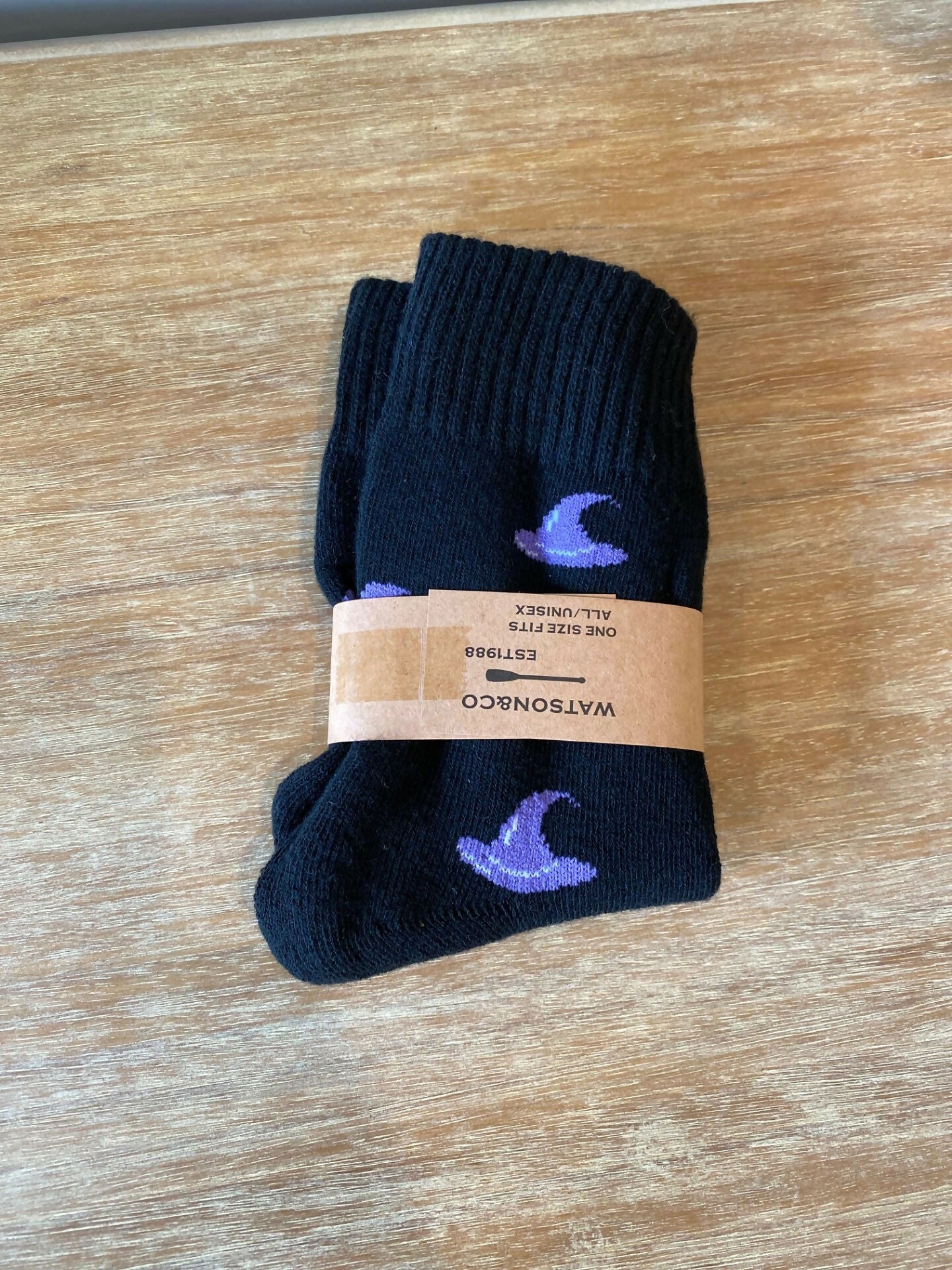 Watson & Co - low crew length novelty socks - variety