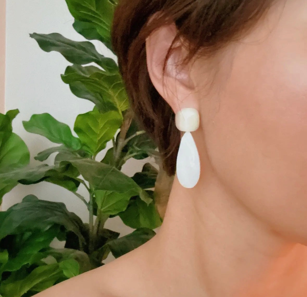 Pastel Breeze Double Stone Earrings