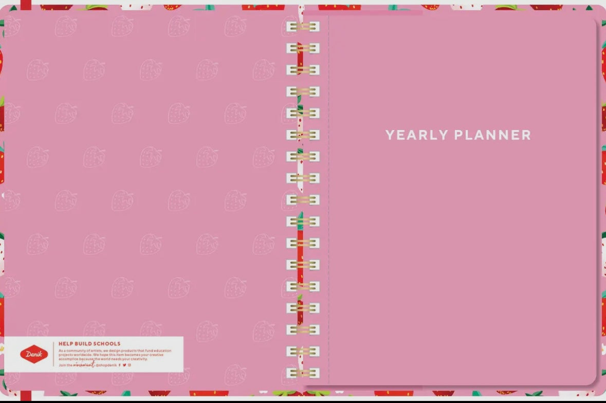 Berrylicious Hardcover
Undated Planner