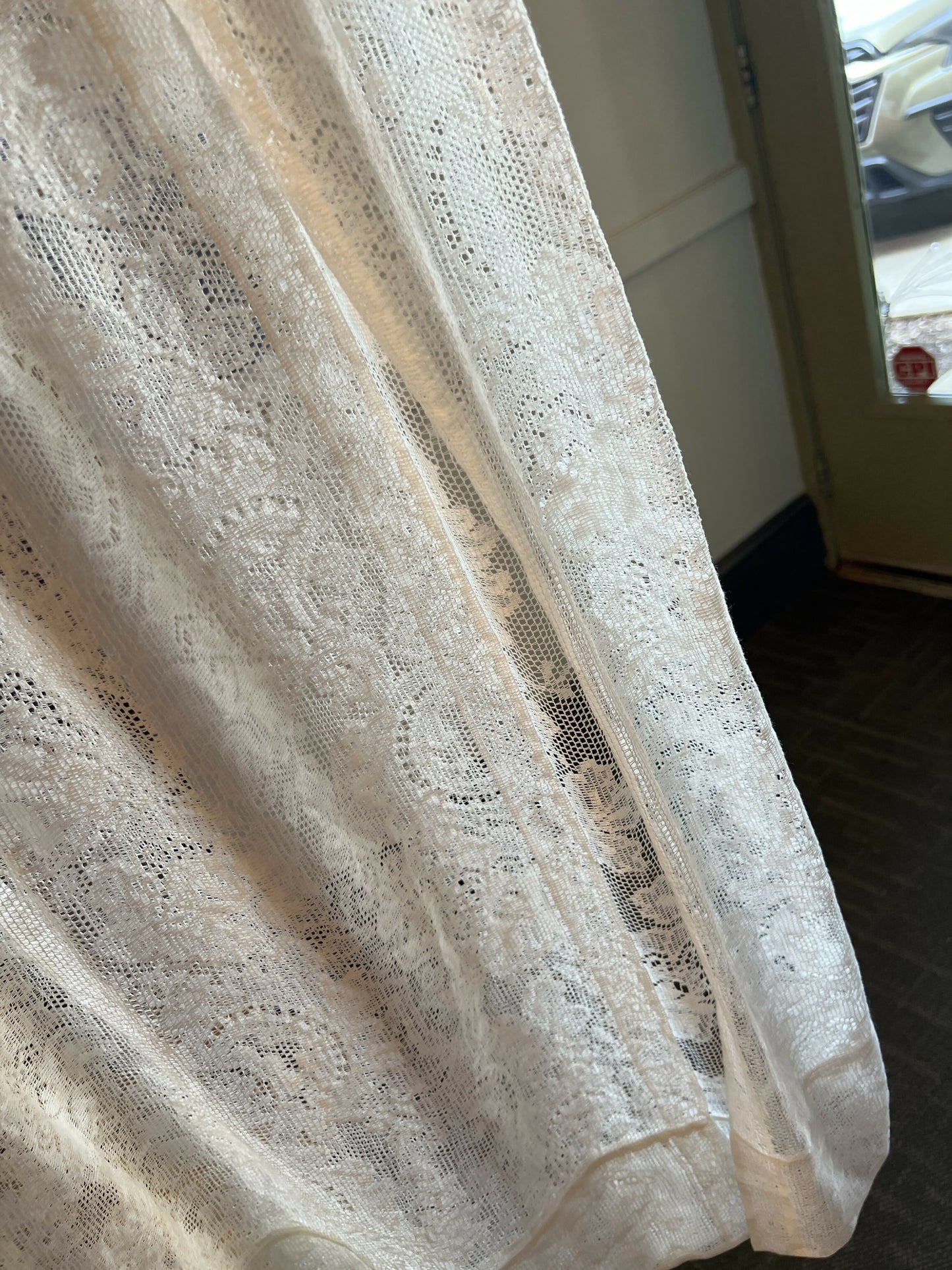 Vintage Lace Maxi Skirt