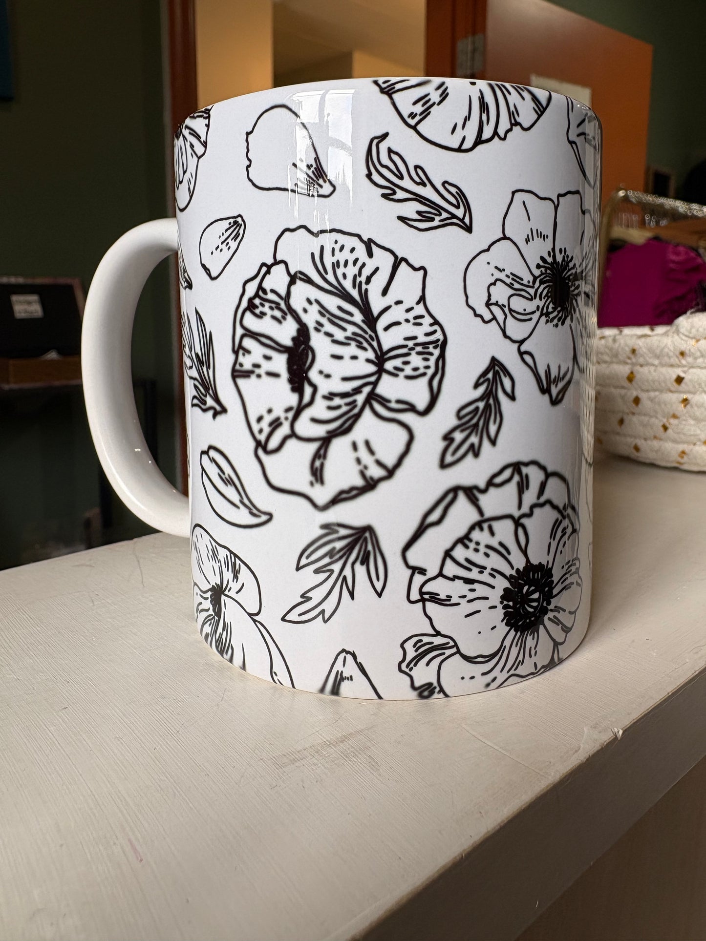 Flower Mug