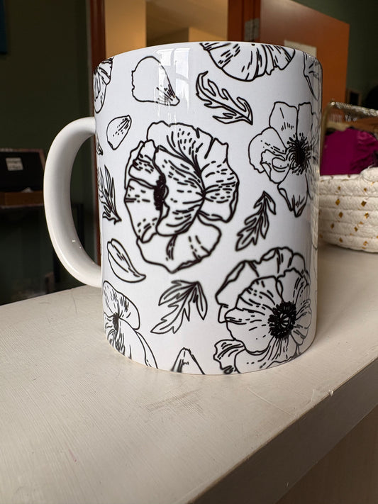 Flower Mug
