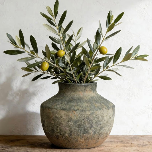 Small Flower Rustic Vase