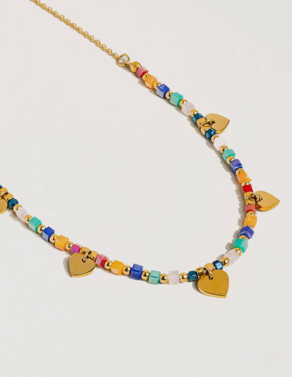 Beaded
Heart Necklace