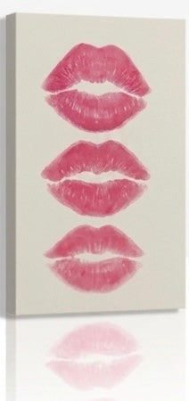 Pink Leopard Canvas Wall Art