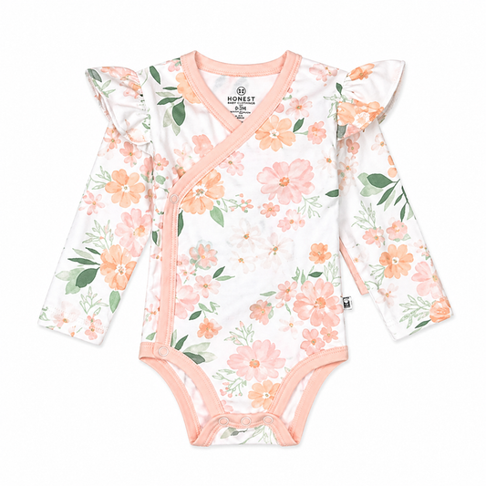 HonestBaby Oneies, 0-3 Months