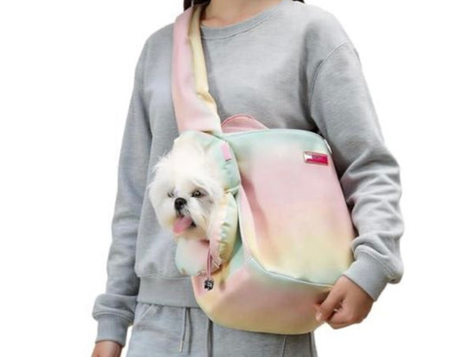 Pet Carrier Purse for Small Dogs & Cats, Tye Dye