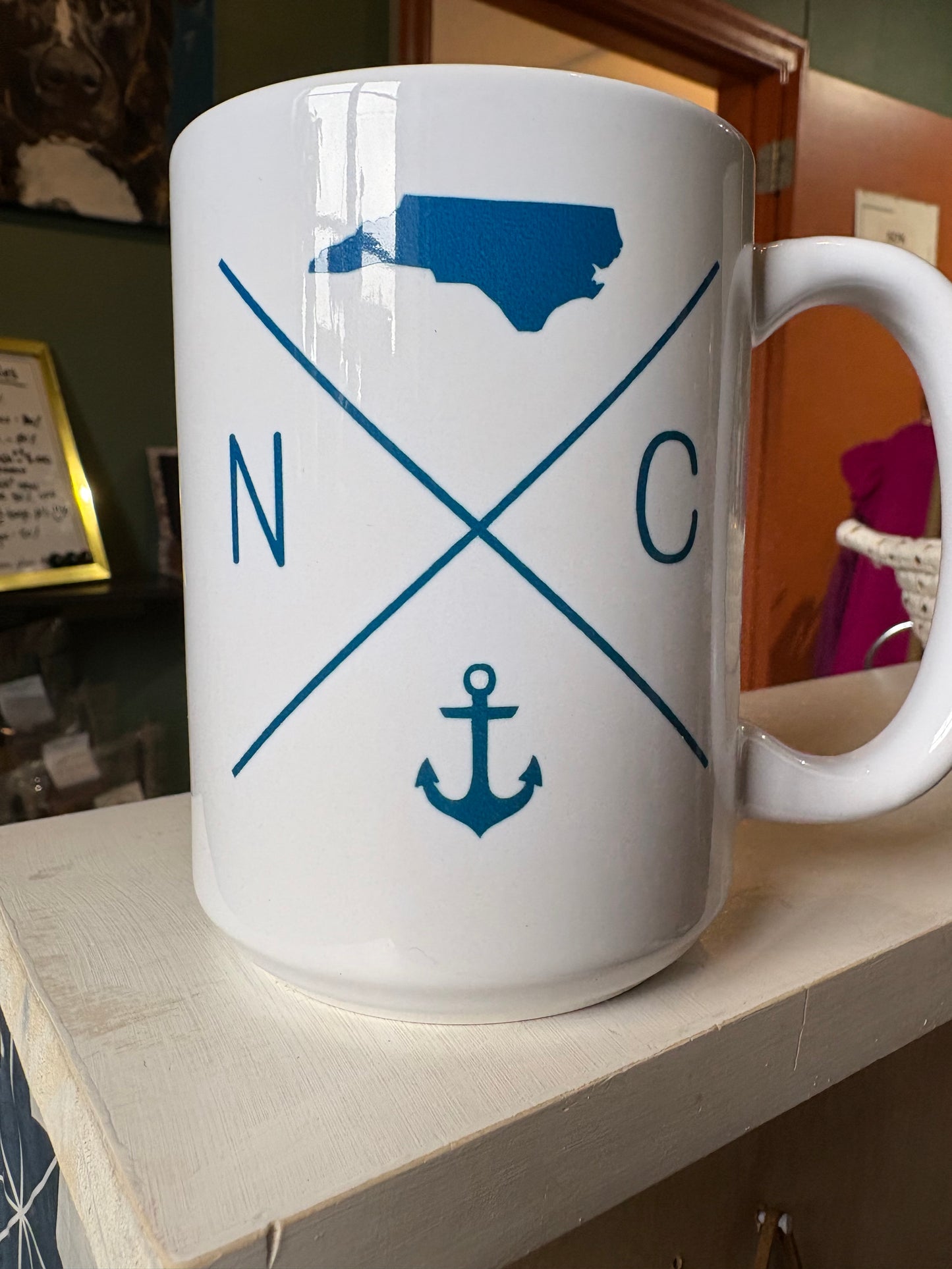 NC (blue) Mug
