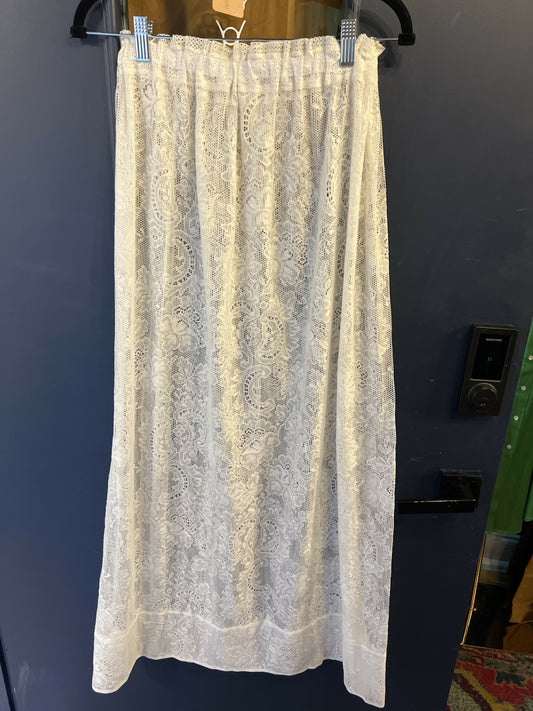 Vintage Lace Maxi Skirt