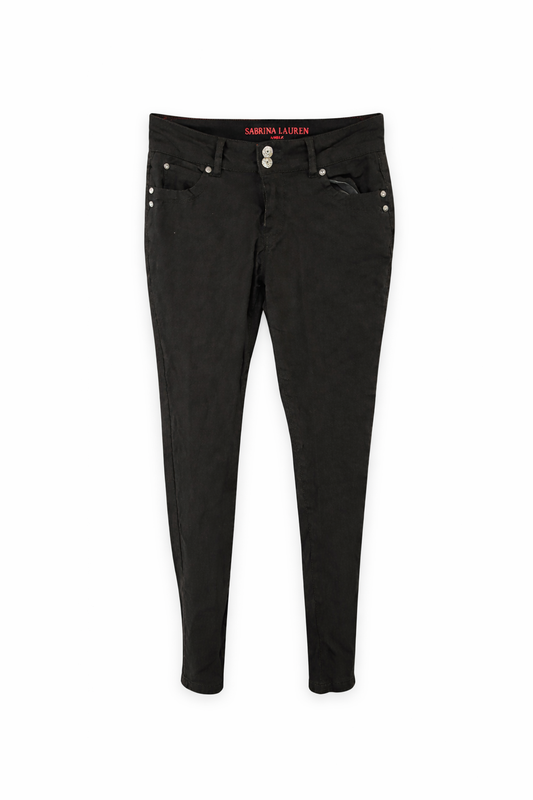 Sabrina Lauren Ultra Soft Stretch Skinny Ankle Pants