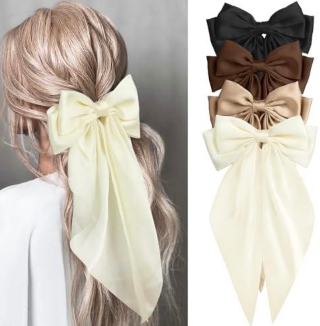 Satin Hair Bows