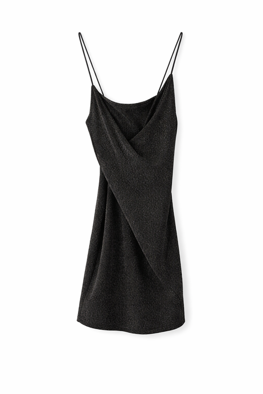 7 Day Wkend Black Mini Dress
