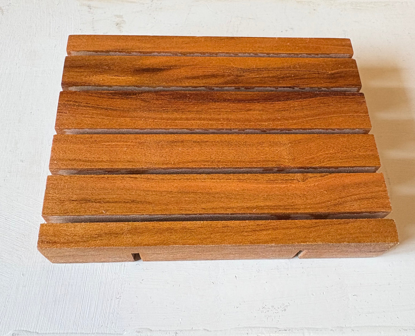 Dark Wood Soap Holder