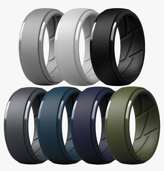 Men’s assorted silicone rings