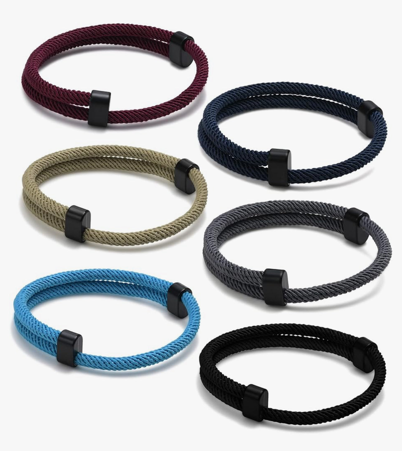 Men’s Nautical Braided Rope Bracelets