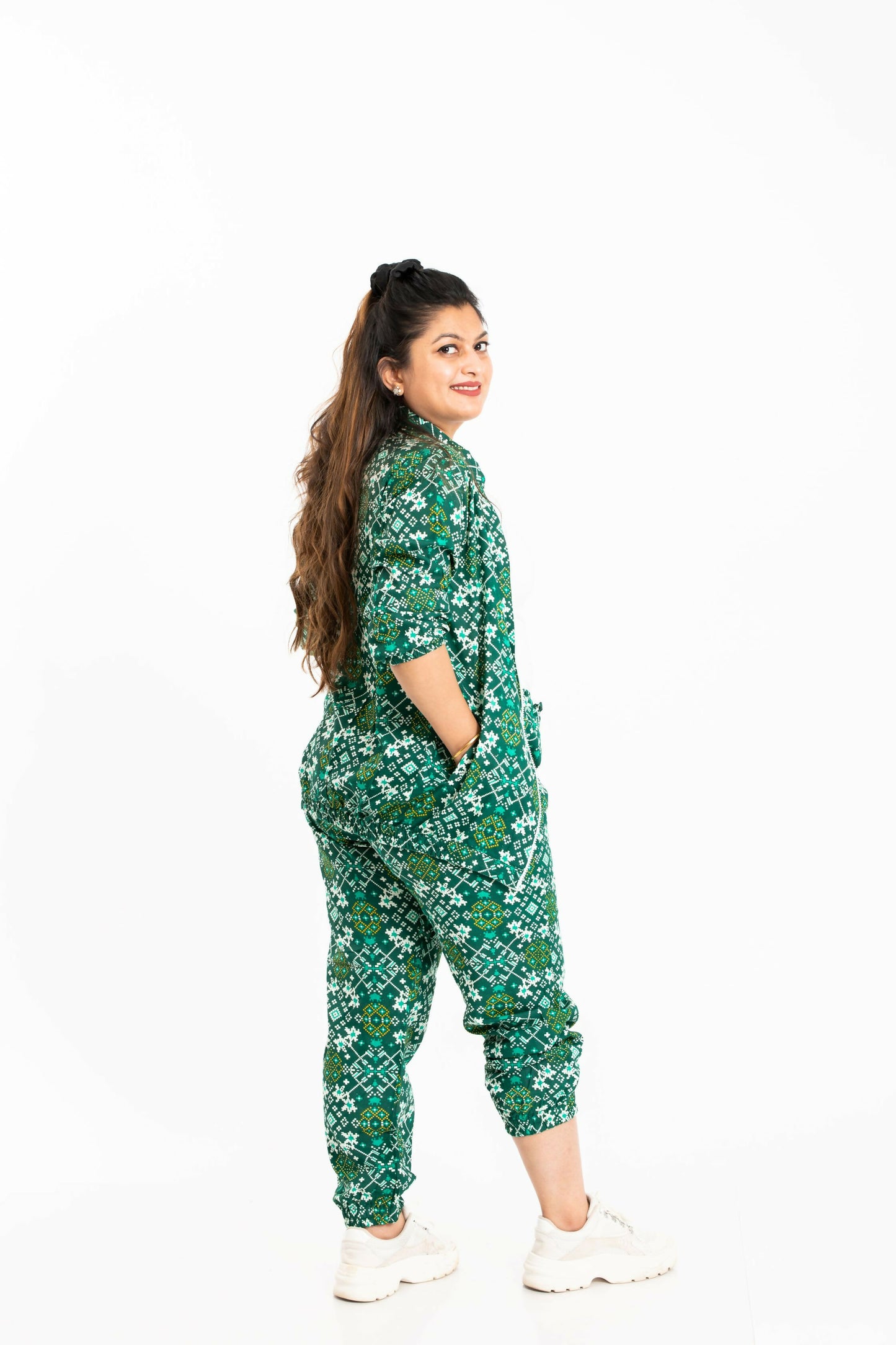 Geometric Print Jogger Sets