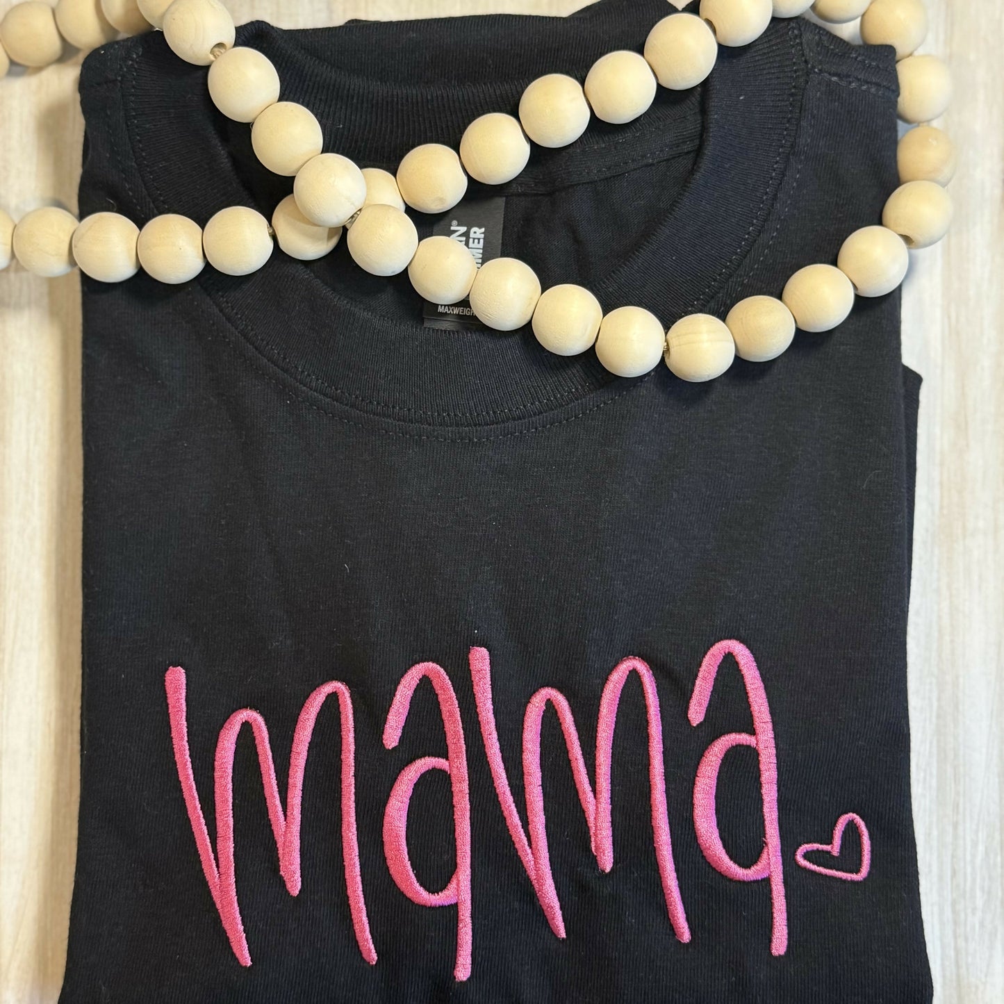 Mama Embroidered T-Shirt