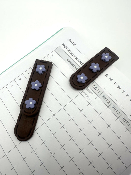 Small Brown & Purple Bookmark