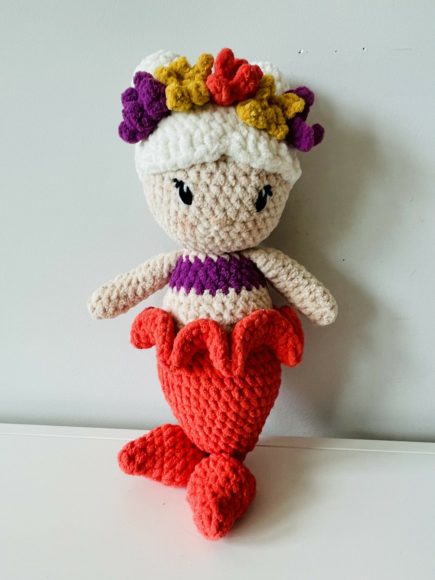 Crochet Merbaby Plushie