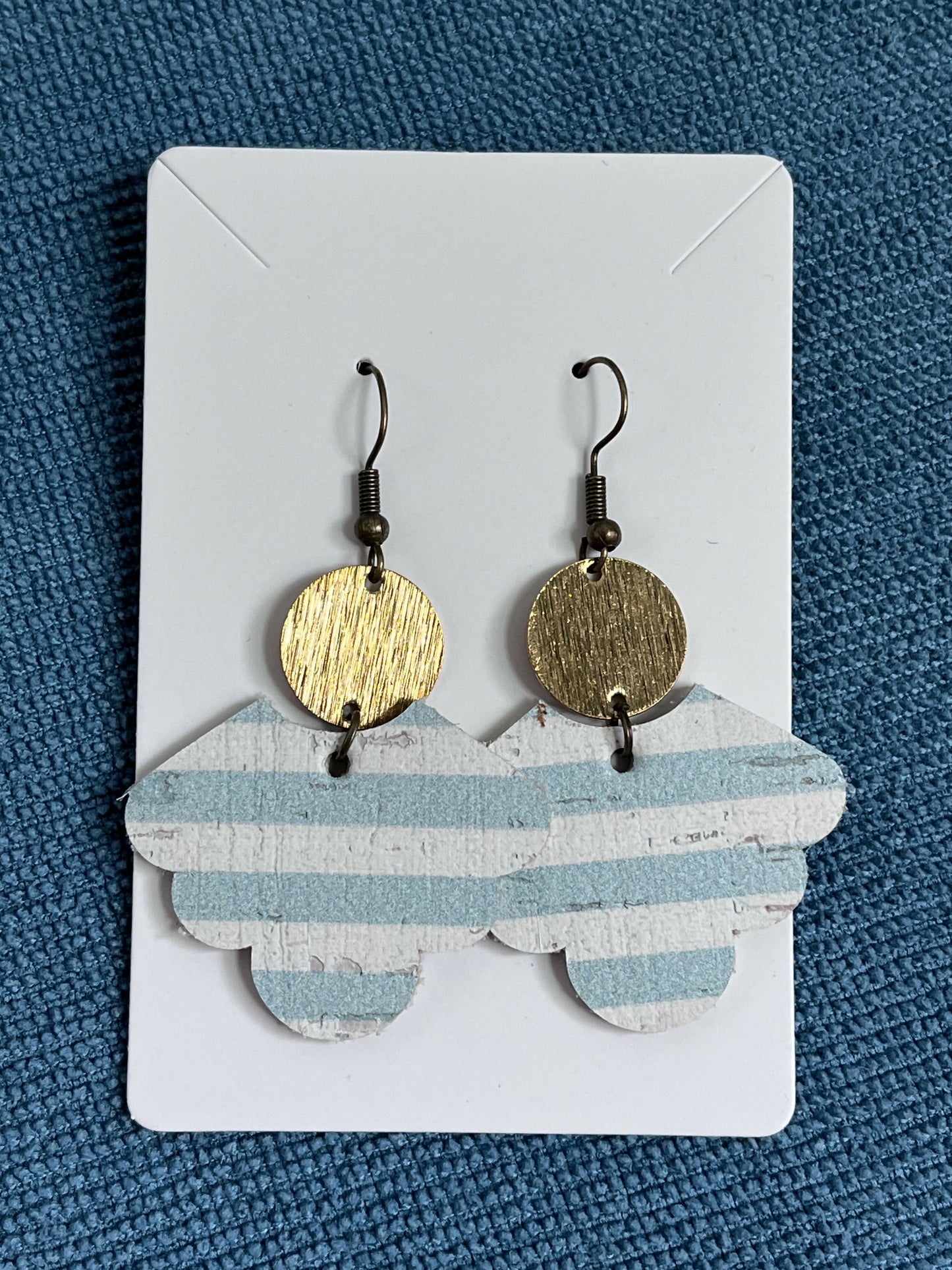 Beach scallop earrings