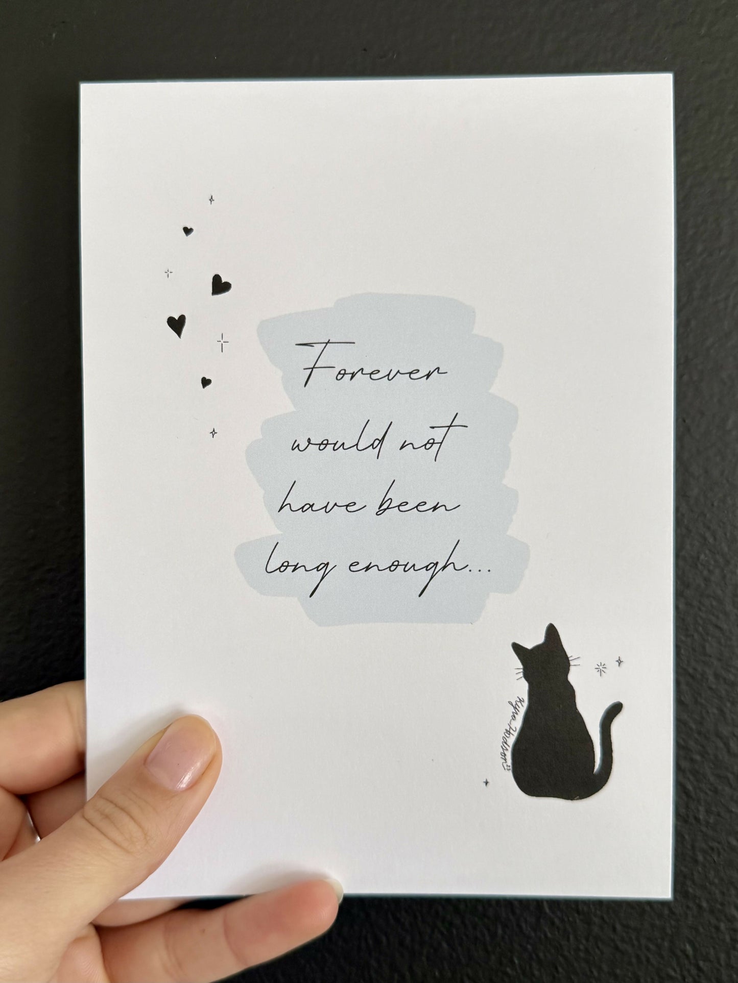 Cat Sympathy Card