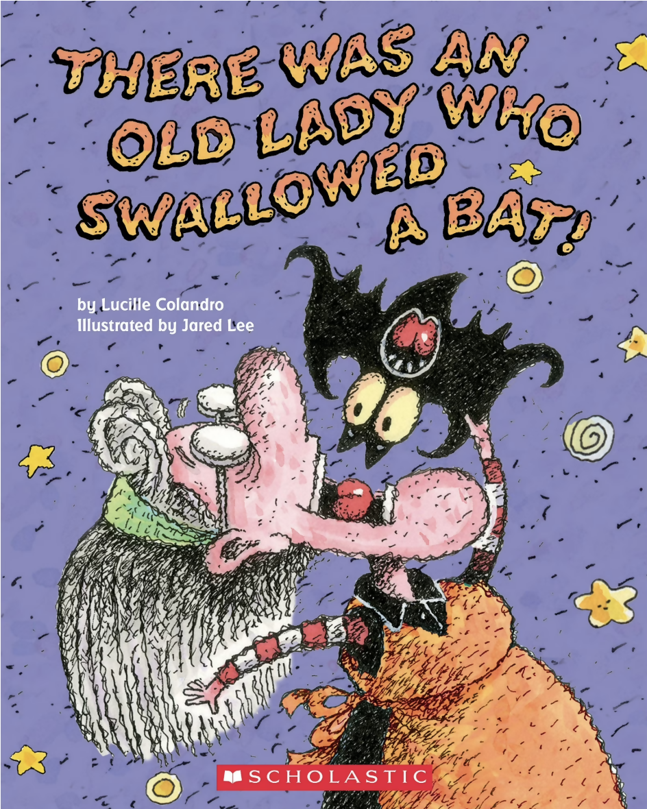 There Was an Old Lady Who Swallowed a Bat!