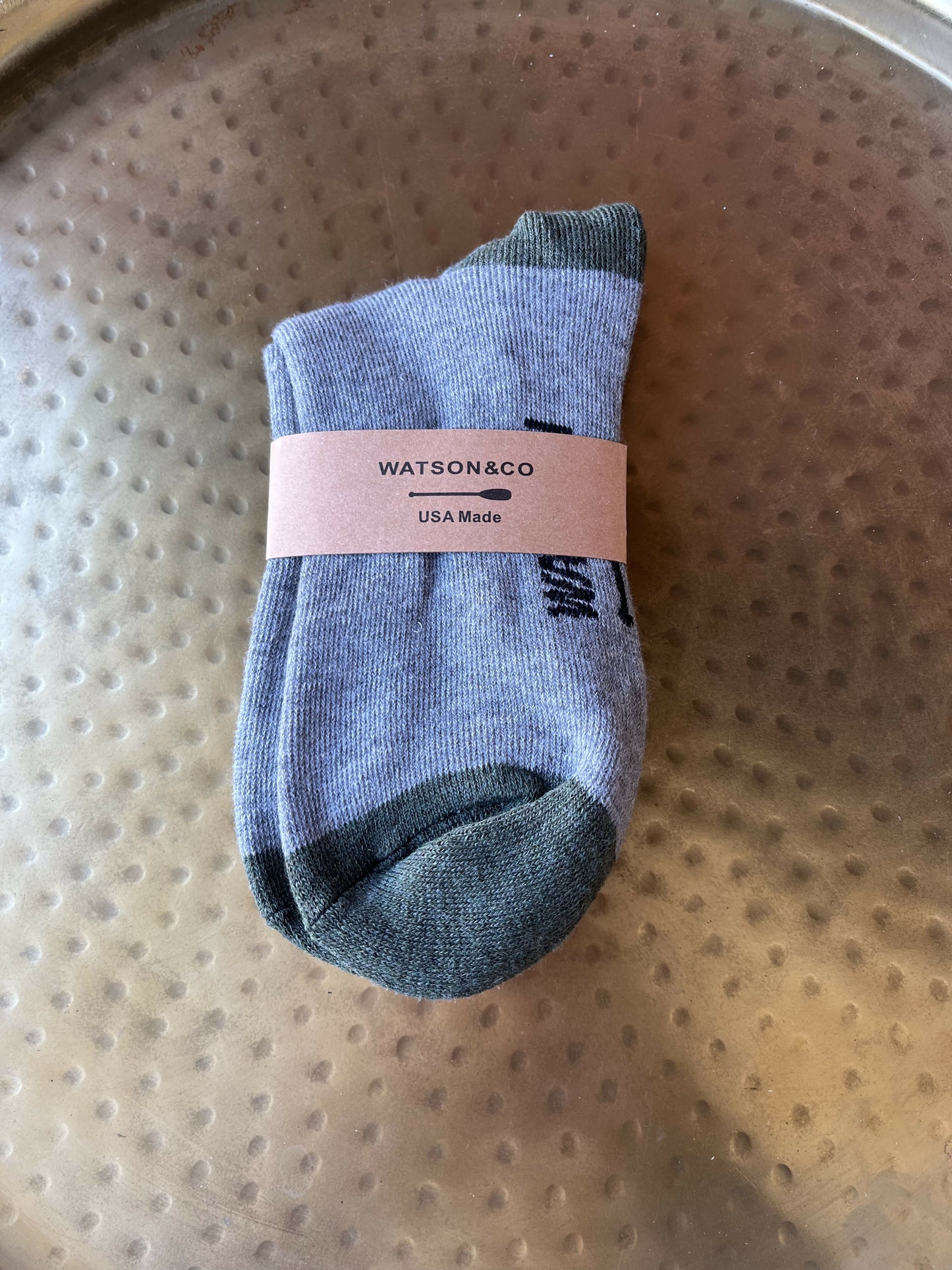 Two-Tone Crew Sock