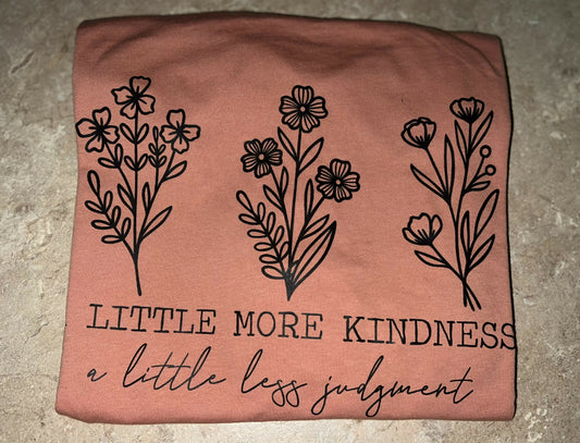 A little more kindness, a little less judgment