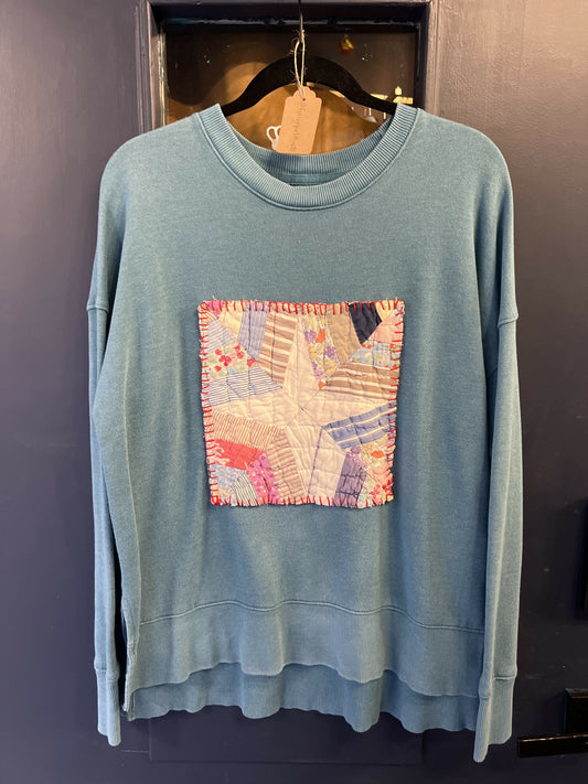 True Quilted Sweatshirt