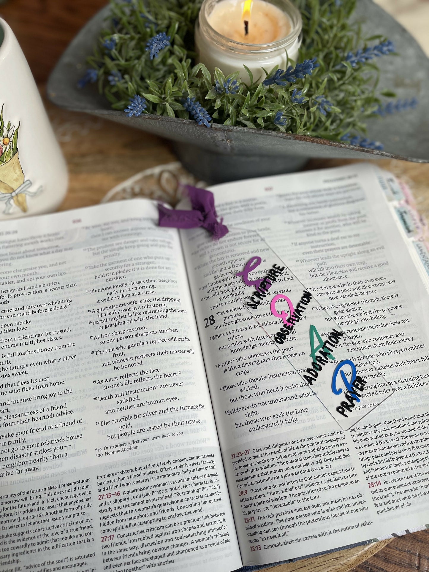 Acrylic Bookmark - Christian Collection