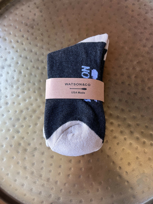 Two-Tone Crew Sock