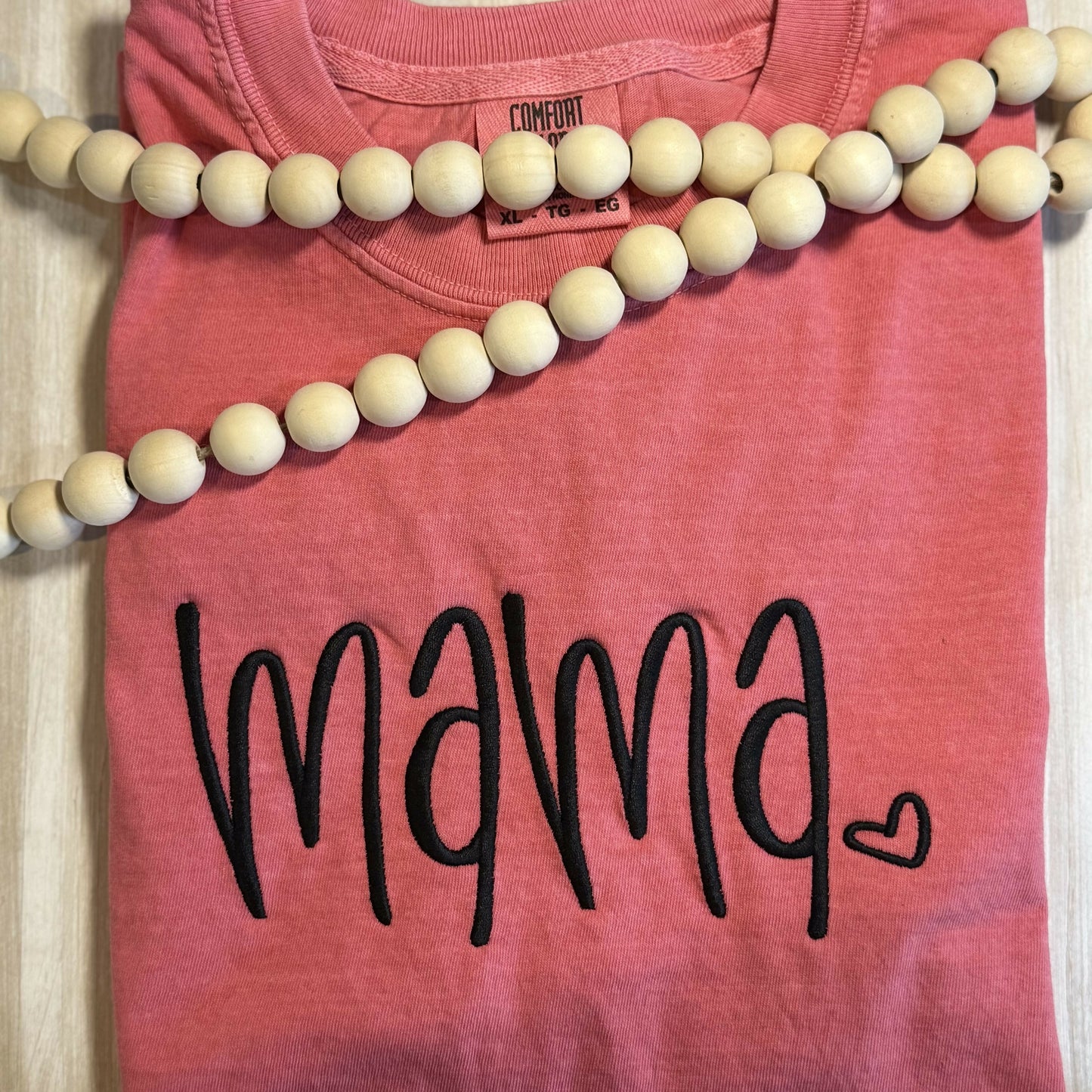 Mama CC Embroidered T-Shirt