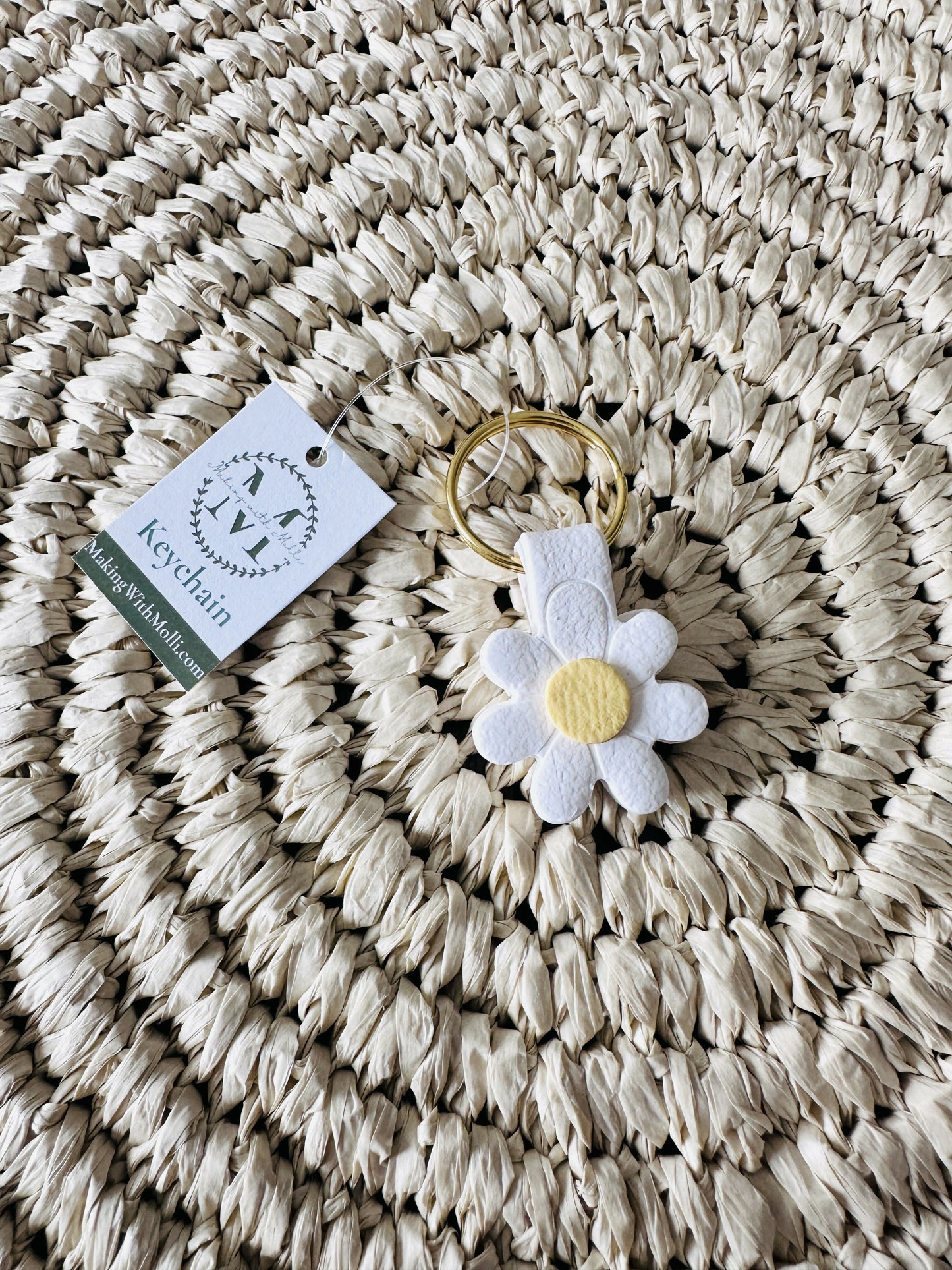 Daisy Keychain