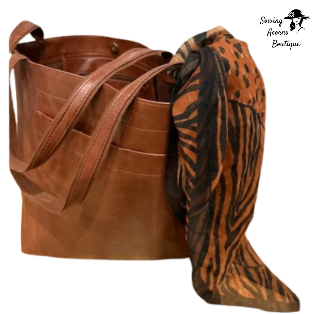 03 large tote mocha chocolate brown sowing acorns boutique