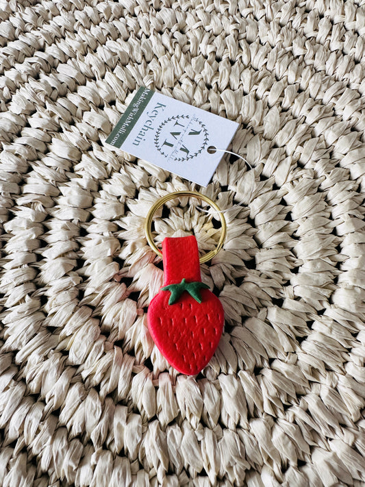 Full Strawberry Keychain