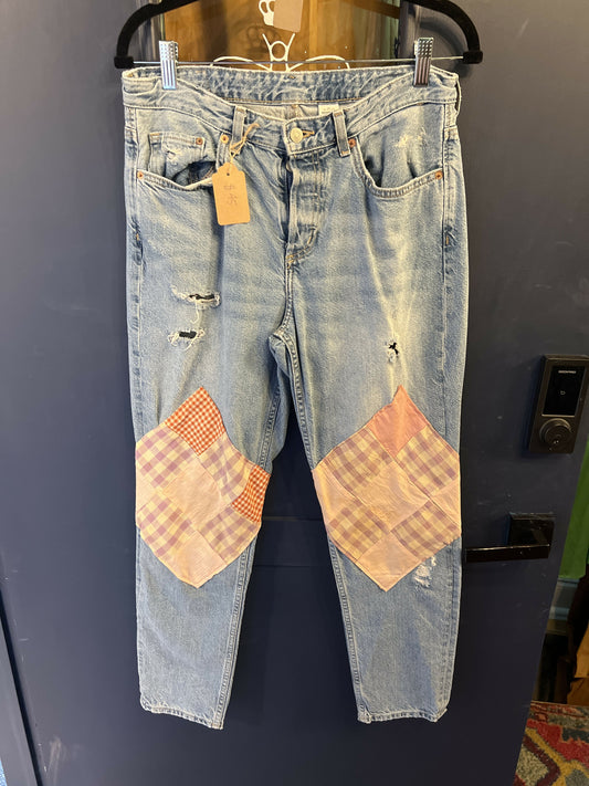 &Denim Quilted Jeans