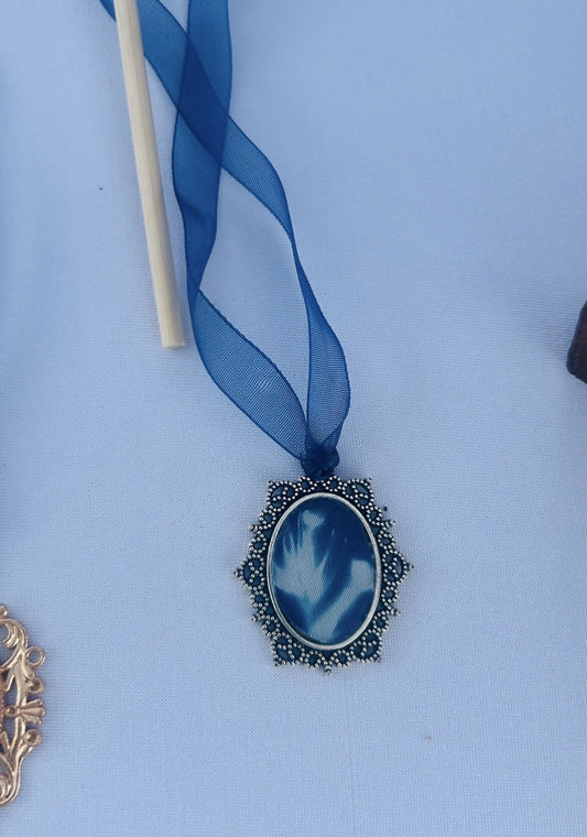 Silver Trumpet Necklace