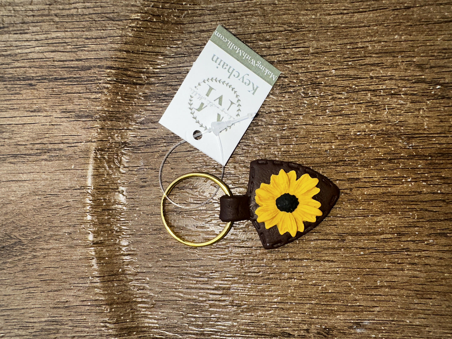 Sunflower Keychain