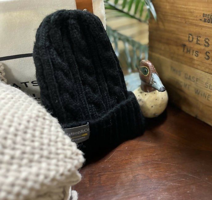 Watson & Co Beanie - 100% Cashmere