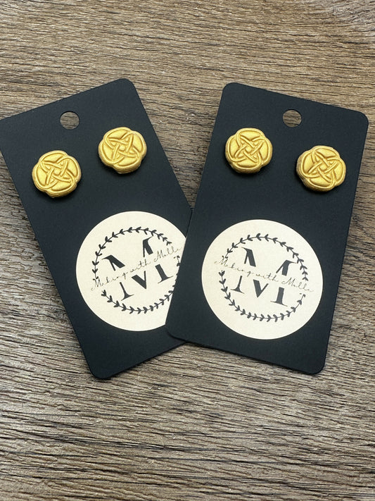 Goldie Polymer Clay Earrings