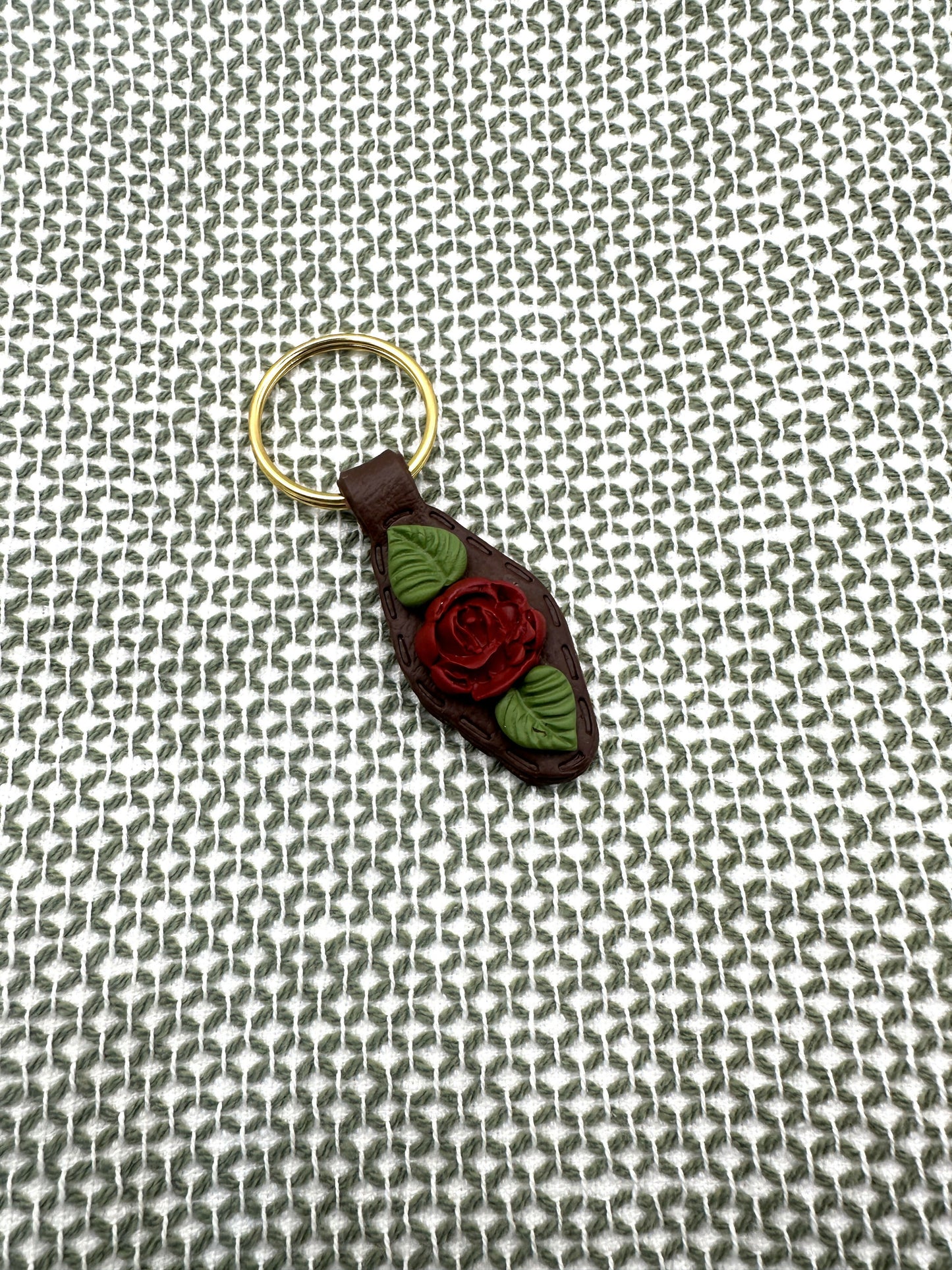 Rose Keychain