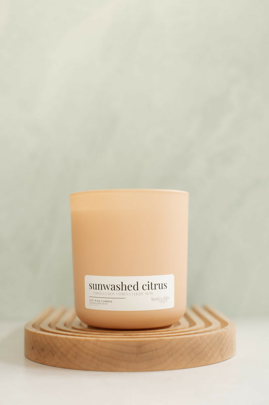 Sunwashed Citrus 12oz Candle