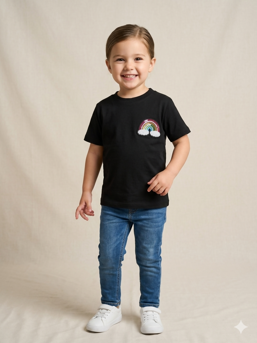 Kids Tshirt with press on