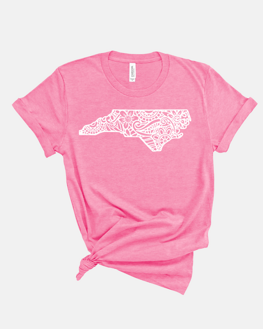 Neon Pink State Mandala